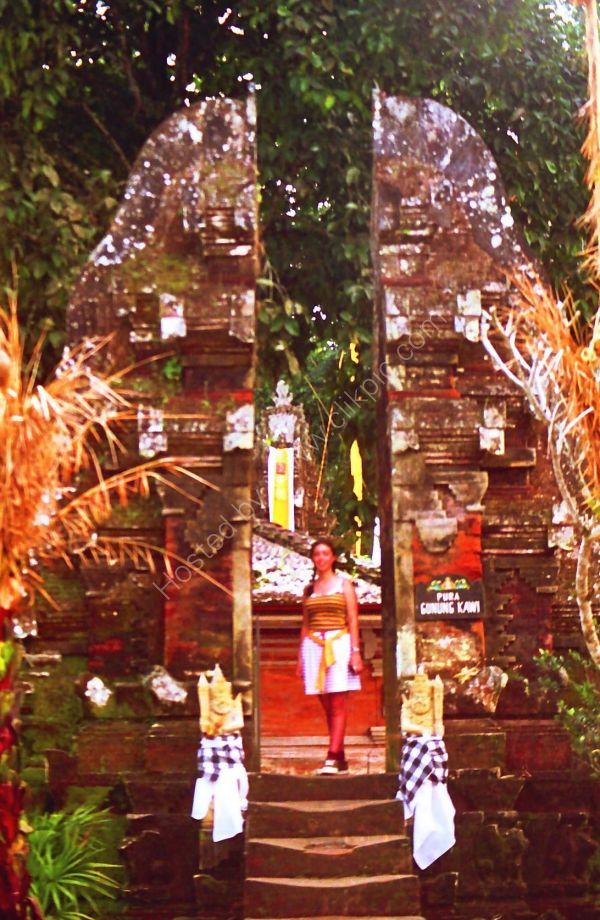 Entrance to Bathing Area, Temple in Mountains, Bali